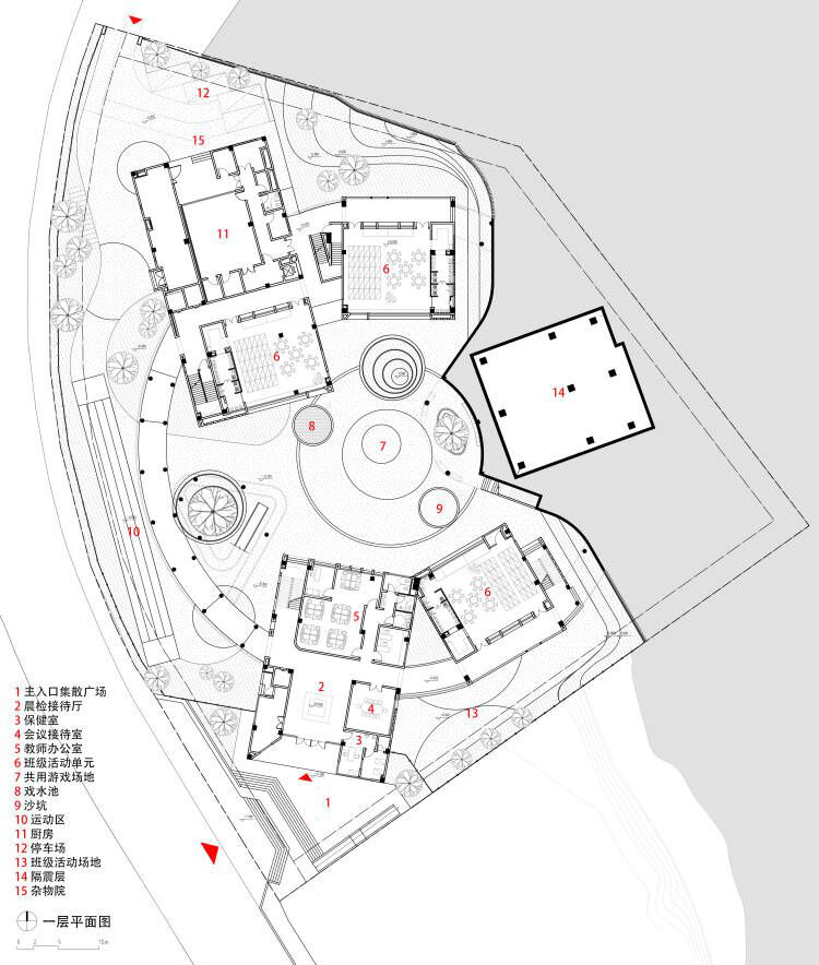 【分享】以“家”與“圓”為元素的幼兒園設計